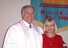 Pastor Ted Fielland and his wife Marsha